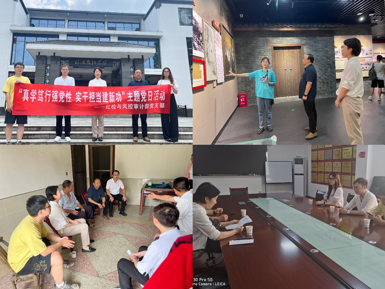 华体会官方端网站登录入口-华体会(中国)纪检与风控审计部党支部开展“真学笃行强党性 实干担当建新功”主题党日活动